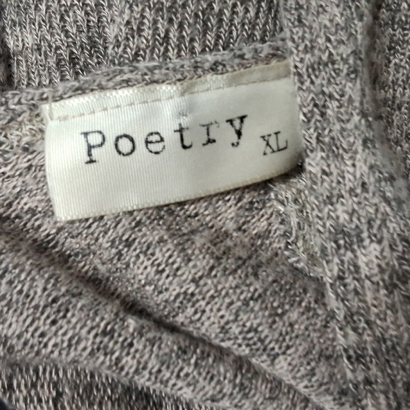 Poetry Gray Women's Sweater - Picture 3 of 9